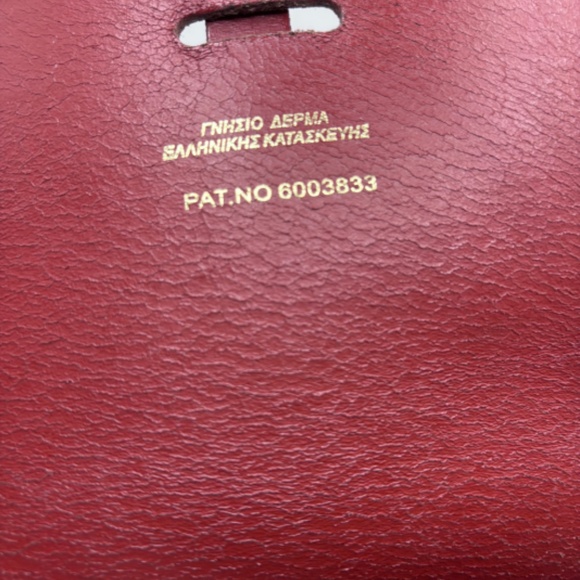 Red Leather bag - Picture 7 of 7